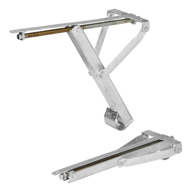 ProPlus Compacte caravanhoeksteun - 500 kg draagvermogen - verzinkt staal - 460 x 195 mm