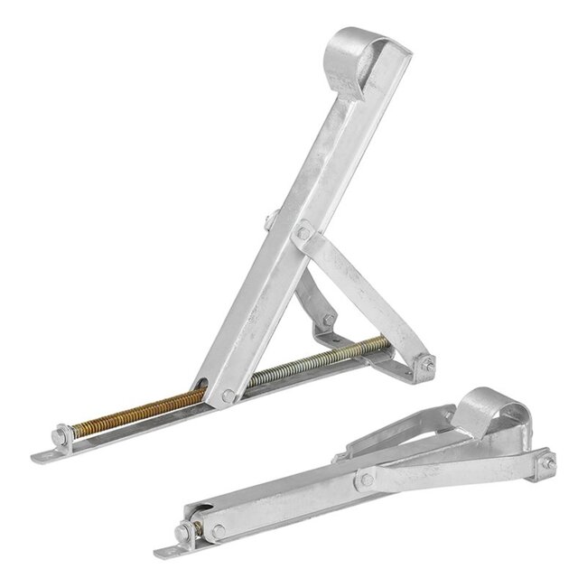 ProPlus Compacte caravanhoeksteun - 500 kg draagvermogen - verzinkt staal - 460 x 195 mm