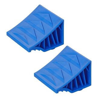 ProPlus Wielkeg set - nivelleersysteem - blauw - 2 stuks - 13,2 x 12,4 x 8,9 cm