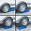ProPlus Wielkeg set - nivelleersysteem - blauw - 2 stuks - 13,2 x 12,4 x 8,9 cm