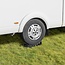 ProPlus Oprijblok - Rond met keg - 2500 kg - UV-bescherming - Zwart