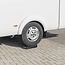 ProPlus Oprijblok - Rond met keg - 2500 kg - UV-bescherming - Zwart