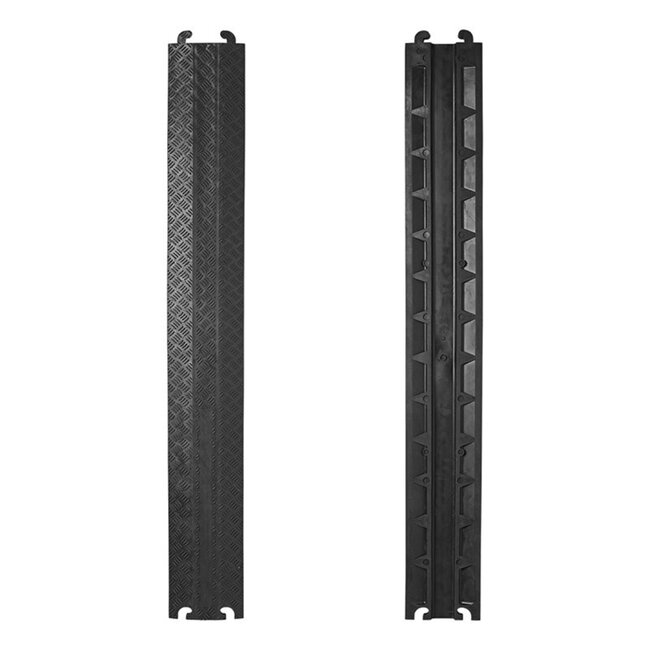 ProPlus Rubberen kabelbrug - 100 x 13,5 cm - Belastbaarheid 10 ton - Zwart