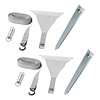 Pro Plus Stormbandset met Peesbevestiging en Spanvering - 2 x Spanbanden 480 cm - 8 Delig Pro Plus Stormbandset met Peesbevestiging en Spanvering - 2 x Spanbanden 480 cm - 8 Delig