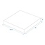 ProPlus Voortent opvulstuk - schuimpads - 12 x 12 x 2 cm - set van 4