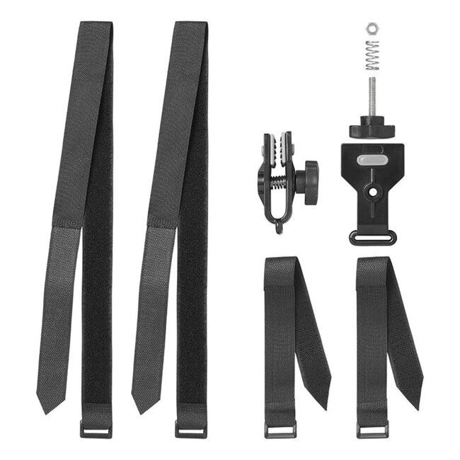 ProPlus Anti-klapper luifelklemmen - zwart - set van 2 - universeel toepasbaar