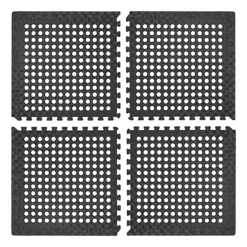 Pro Plus Tenttapijttegels - EVA Schuim - 60 x 60 x 1.1 cm - Zwart - 4 stuks Pro Plus Tenttapijttegels - EVA Schuim - 60 x 60 x 1.1 cm - Zwart - 4 stuks