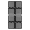 Pro Plus Tenttapijttegels - EVA Schuim - 60 x 60 x 1.1 cm - Zwart - 8 stuks Pro Plus Tenttapijttegels - EVA Schuim - 60 x 60 x 1.1 cm - Zwart - 8 stuks