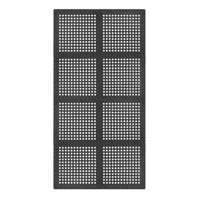 ProPlus Tenttapijttegels - EVA Schuim - Isolerend en Geluidsdempend - 60x60 cm - Zwart - 8 stuks