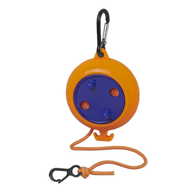 ProPlus Oprolbare waslijn - 8 meter - oranje - ideaal voor tuin en camping