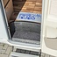 ProPlus Instapmat voor camper - antislip - lichtgrijs met blauwe print - 50 x 25 cm