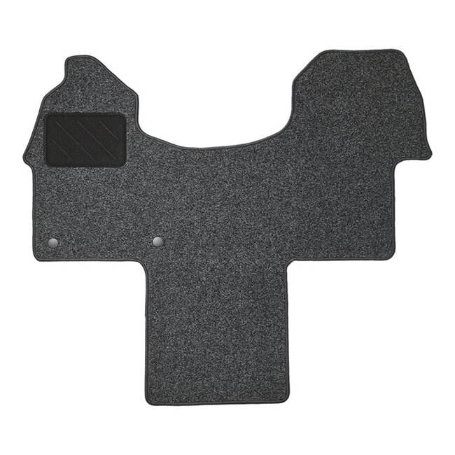ProPlus Vloermat camper cabine - naaldvilt - antraciet - anti-slip - isolerend