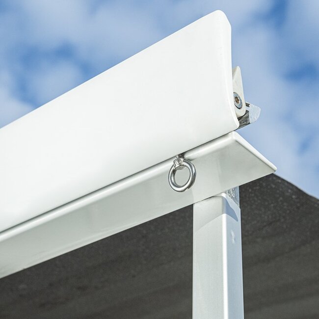 ProPlus Eindstop voor tentrail - RVS - Ø 6-9 mm - Set van 2