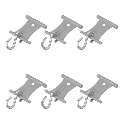 Pro Plus Hanger met S-Haak voor Tentrail - Ø 5,6,7 of 8 mm - 6 stuks Pro Plus Hanger met S-Haak voor Tentrail - Ø 5,6,7 of 8 mm - 6 stuks