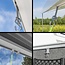ProPlus Tentrail hangers met S-haak - Ø 5-8 mm - Set van 6 stuks - Grijs/Staal