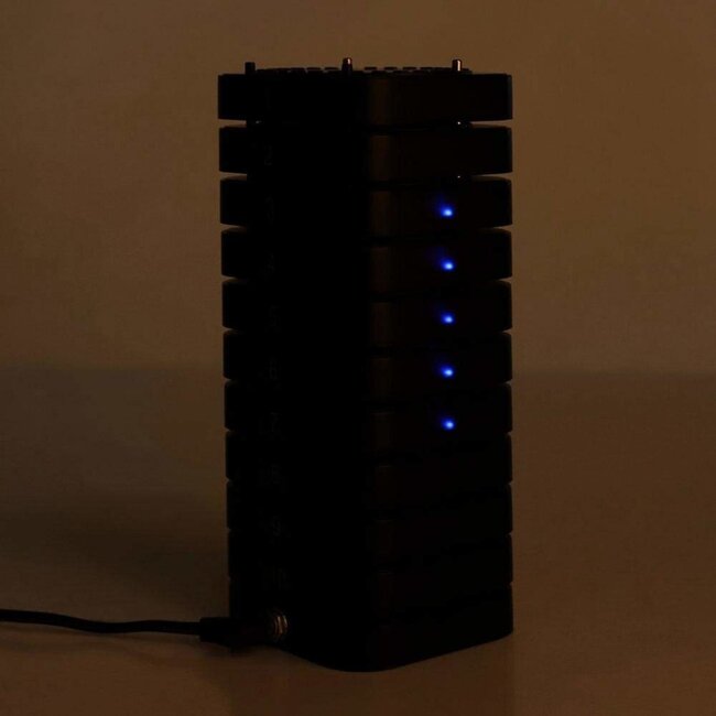 Retekess gastenoproepsysteem horeca - kunststof - draadloos bereik 300 m - oproepschijven 6.4 x 4.4 x 2.8 cm - zwart - 10 stuks