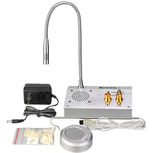 Retekess Vensterluidspreker/ Intercom - 2 Weg - RVS Retekess Vensterluidspreker/ Intercom - 2 Weg - RVS