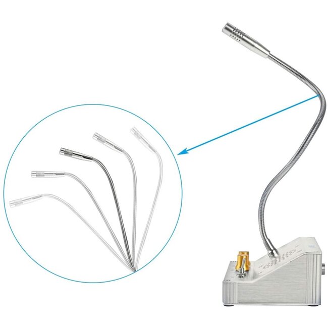 Retekess vensterintercom - aluminium - handenvrije tweewegcommunicatie - 15 x 10 x 5 cm - zilver - 2-delig - voor loketten