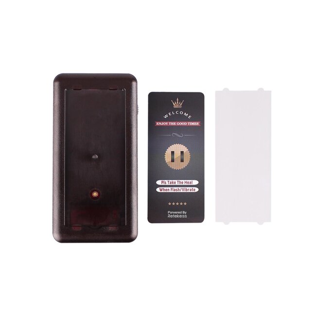 Retekess Losse oproepontvanger voor draadloos gastoproepsysteem - kunststof, waterbestendig - trilling en flits - voor horeca