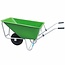 Tarsus Kruiwagen Basic Stal Groen 160 liter met 1 Luchtband