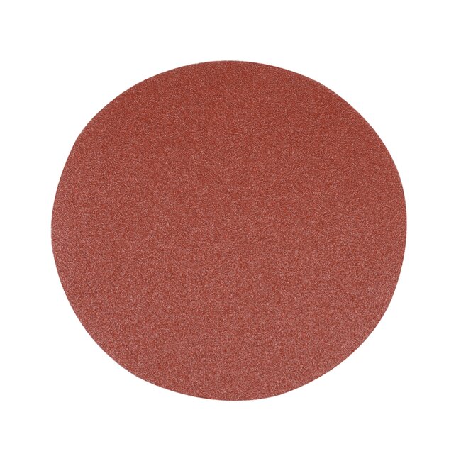 Silverline ronde schuurschijven met klittenband - aluminiumoxide - schuren en polijsten - diameter 125 mm - korrel 120 - 10 stuks