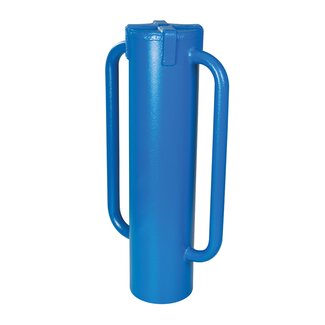 Silverline Heiblok - gehard staal - dubbel handvat - 670 mm - blauw