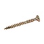 Fixman Super scherpe spaanplaatschroeven - Torx - Ø 5.0 x 50 mm - 200 stuks - geel verzinkt