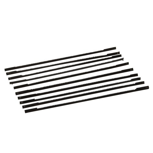 Silverline Figuurzaag Bladen - Lengte 130 mm - 21 TPI - 10 stuks Silverline Figuurzaag Bladen - Lengte 130 mm - 21 TPI - 10 stuks