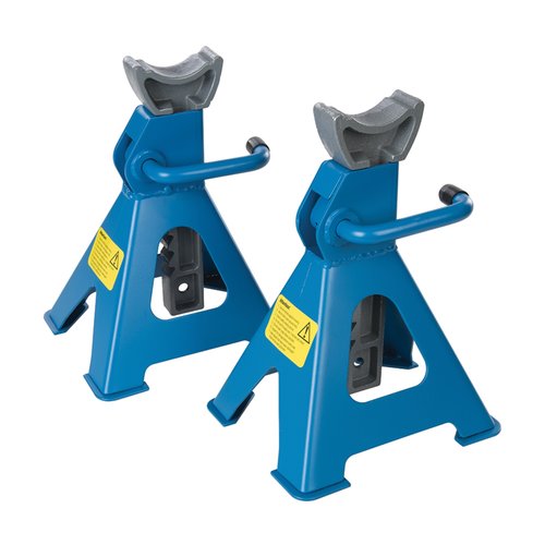 Silverline Assteun - Bok - 3 Ton - Set van 2 stuks Silverline Assteun - Bok - 3 Ton - Set van 2 stuks