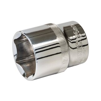 Silverline Metrische dop - 6-punt radius - chroom vanadium staal - 30 mm