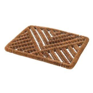 Fixman Heavy-duty kokosvezel deurmat - staaldraad - 60 x 40 cm - binnen/buiten gebruik Fixman Heavy-duty kokosvezel deurmat - staaldraad - 60 x 40 cm - binnen/buiten gebruik