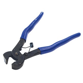 Silverline Tegelkniptang - Hardmetaal - Verende handvaten - 210 mm - Blauw