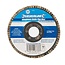 Silverline lamellenschijf aluminiumoxide diameter 115 mm bruin - slijpen en schuren - korrel 80 - metaal en hout - glasvezel rug
