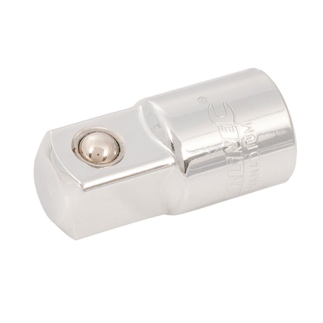 Silverline Doppen set - gehard chroom vanadium staal - 4-delig - met opslagrail