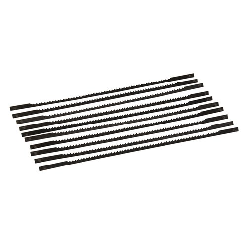 Silverline Figuurzaag Bladen - Lengte 130 mm - 14 TPI - 10 stuks Silverline Figuurzaag Bladen - Lengte 130 mm - 14 TPI - 10 stuks
