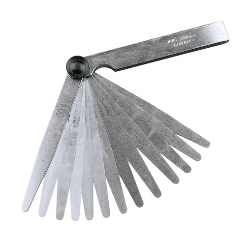 Silverline Voelermaat met 13 Bladen - 0.05 t/m 1.0 mm Silverline Voelermaat met 13 Bladen - 0.05 t/m 1.0 mm
