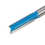 Silverline Rechte groeffrees - gehard staal - dubbele fluit - 1/2 inch - 35 mm schacht