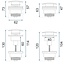 REA Compacte wastafel sifon met clickwaste - chroom - kindvriendelijk design