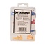 Fixman Krimpkabelschoenen assortiment - vinyl geisoleerd - kleurgecodeerd - 0,4-6,5 mm - 82 delig - opbergkoffer - elektra