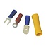 Fixman Kabelschoen assortiment - geïsoleerd - kleur gecodeerd - 82-delig - met opbergkoffer
