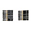 Triton Pozidriv Impact Schroefbits - PZ2 - 50 mm - Set van 15 stuks - Duurzaam S2 Staal