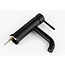 REA Lage wastafelkraan - mat zwart - eengreeps - messing - 165 mm hoogte