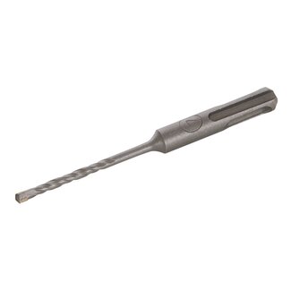 Silverline betonboor sds-plus - hardmetalen punt, snelle stofafvoer - 10 mm x 160 mm - grijs - voor beton, metselwerk en steen Silverline betonboor sds-plus - hardmetalen punt, snelle stofafvoer - 10 mm x 160 mm - grijs - voor beton, metselwerk en steen