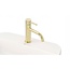 REA Luxe wastafelkraan - goud - laag model - messing - 165 mm hoog