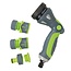 Silverline Sproeiset met 9 patronen - Softgrip handvat - Inclusief snelkoppelingen - 5-delig