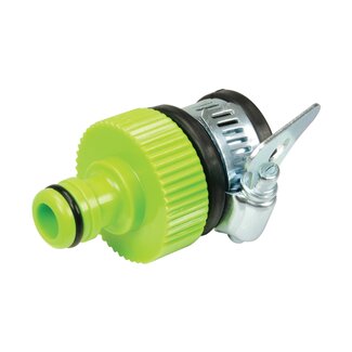 Silverline Mengkraanconnector - Gerand Profiel - Rubberen Afdichting - 15-18 mm
