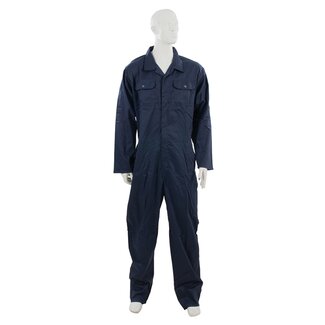 Silverline Overall - Marineblauw - 65% Polyester - 35% Katoen - Maat XL