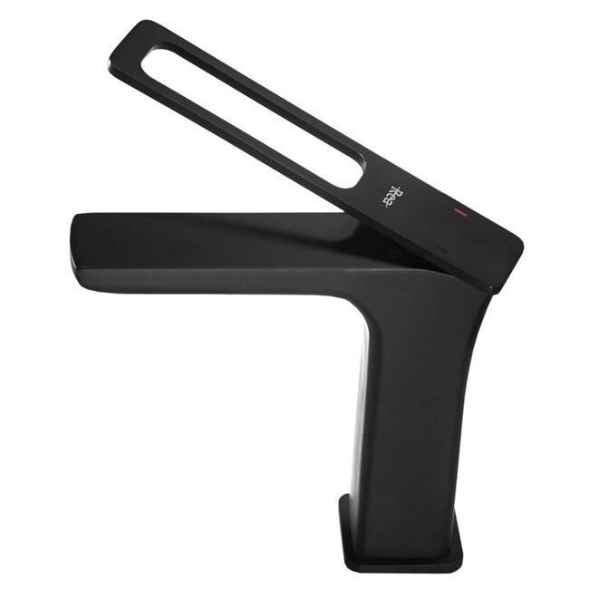 REA Wastafelkraan - Laag Model - Mat Zwart - Eengreeps - Modern Design
