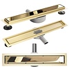 REA Douchegoot Ondiep met Flens 70 cm - Neo Pure Pro - Glans Goud REA Douchegoot Ondiep met Flens 70 cm - Neo Pure Pro - Glans Goud