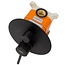 REA Inbouw regendouche - mat zwart - 30 cm - luxe douche-ervaring